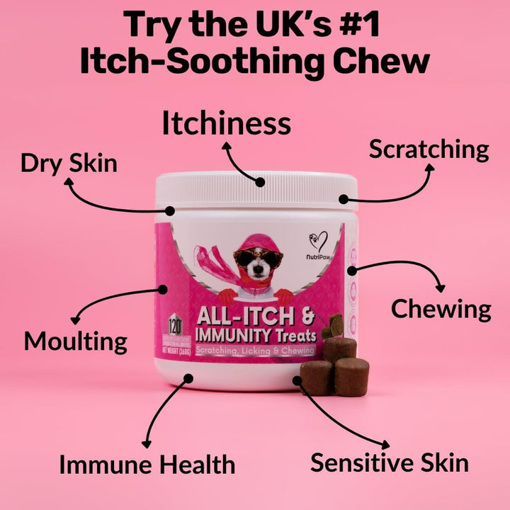 NutriPaw All-Itch Immunity Treats For Dogs