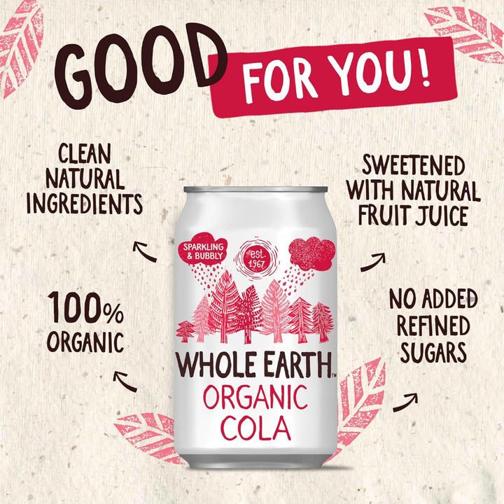 Whole Earth Organic Sparkling Cola Drink